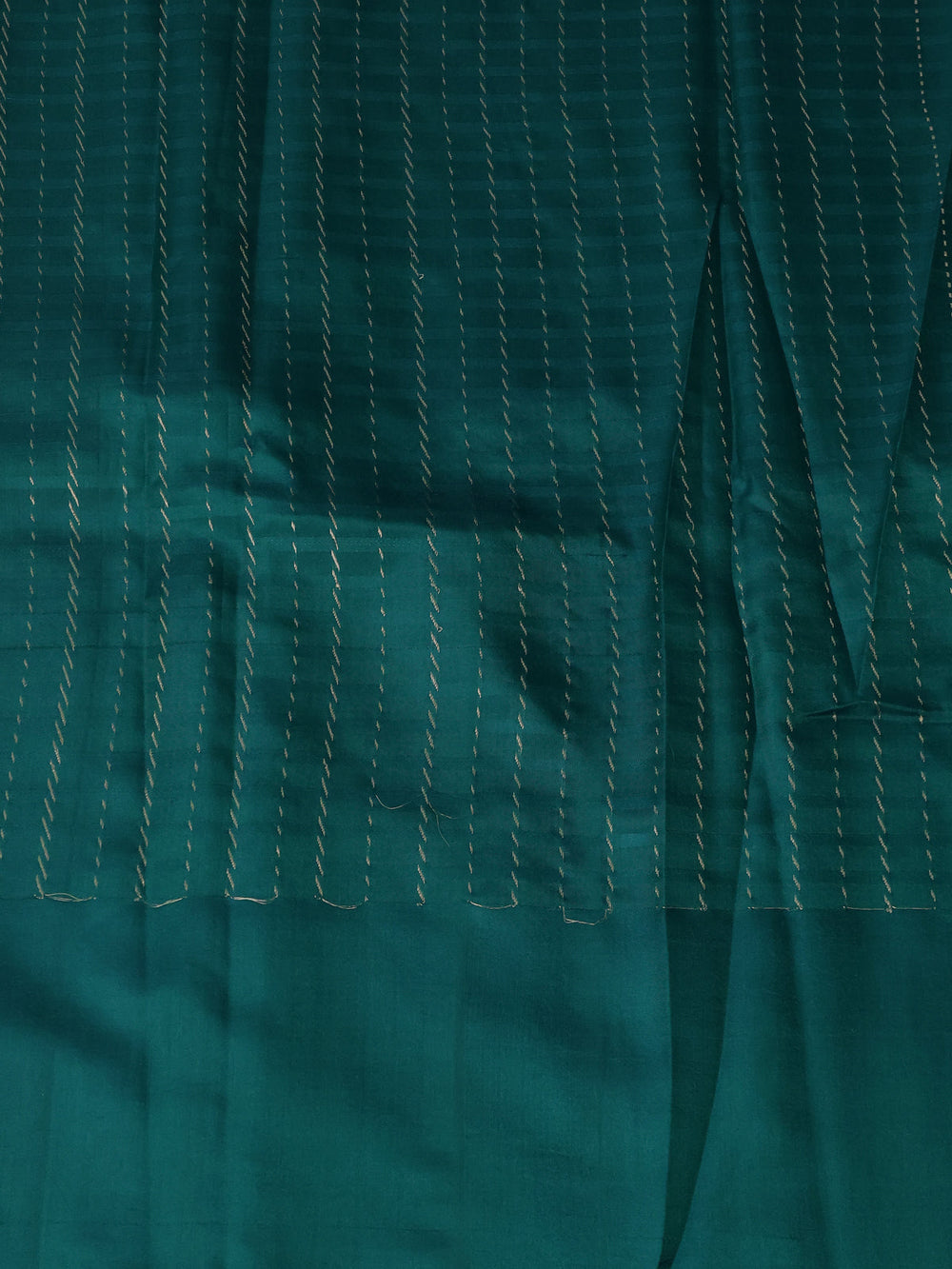 Teal Green Banarasi Silk Saree
