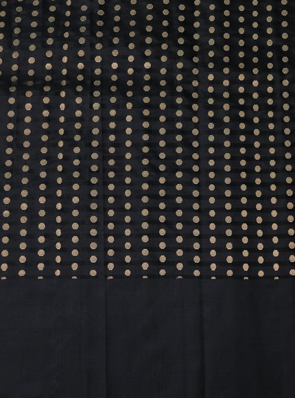 Black Banarasi Silk Saree