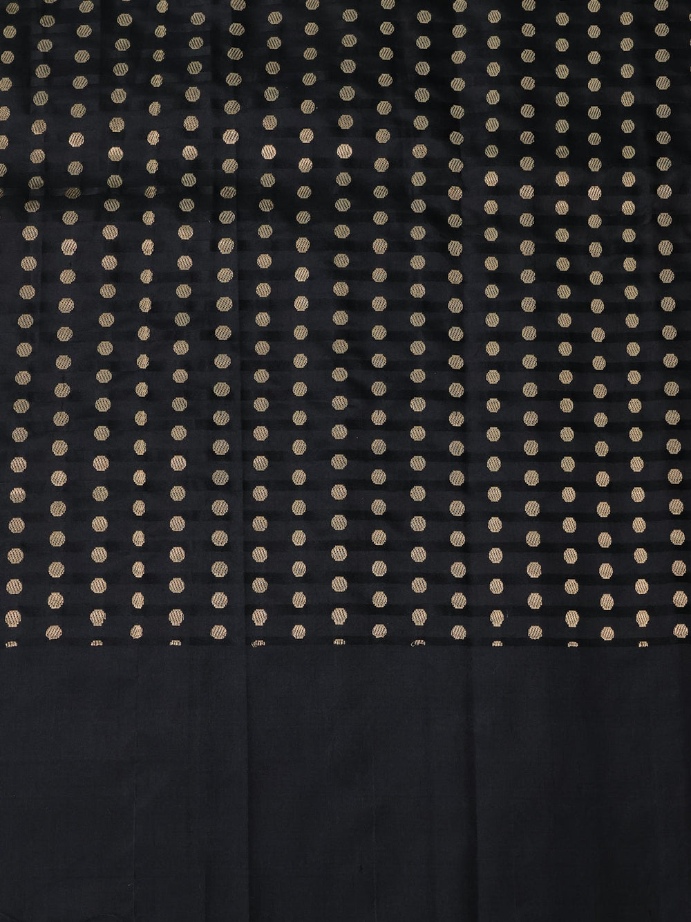 Black Banarasi Silk Saree