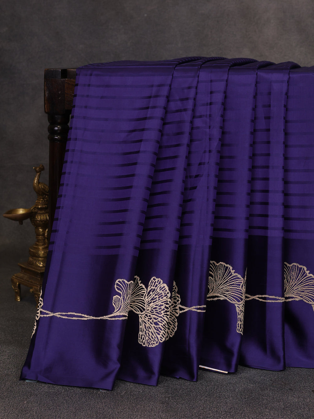 Blue Banarasi Silk Saree