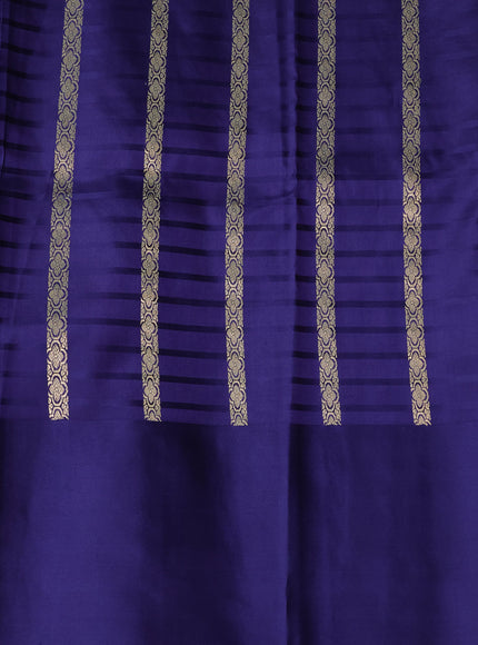 Blue Banarasi Silk Saree