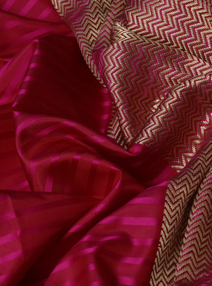 Pink Banarasi Silk Saree