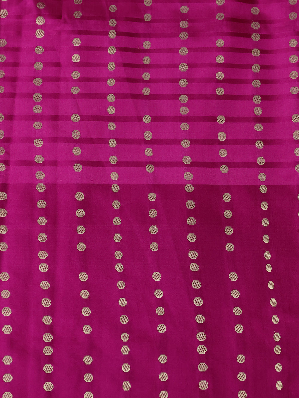 Rani Pink Banarasi Silk Saree
