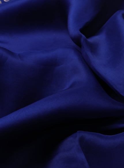 Organza Embroidery Silk Saree With Readymade Blouse