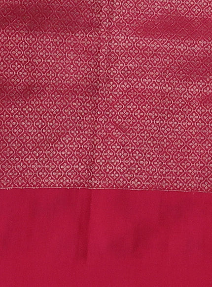 Lavender - Pink Banarasi Silk Saree