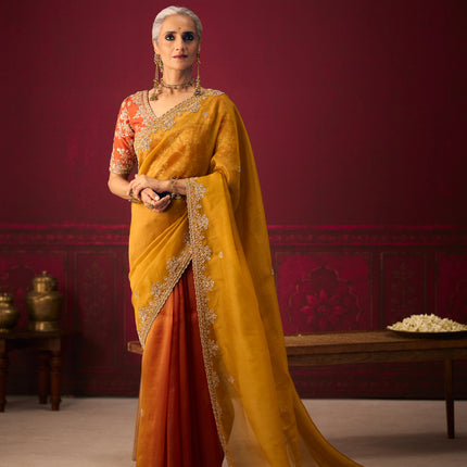 Collection image for: Designer Sarees with Readymade Blouse