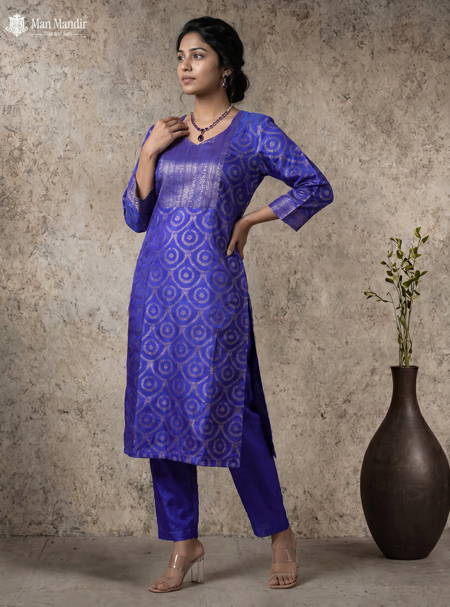 Royal Blue Salwar Suits