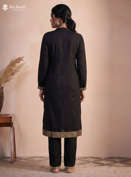 Black Silk Salwar Suits