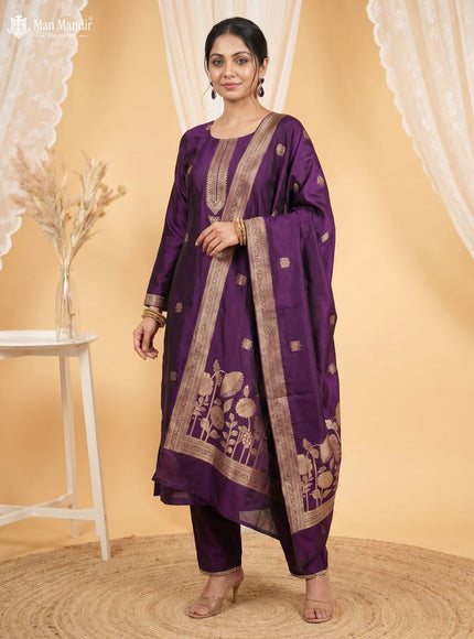 Purple Salwar Suits