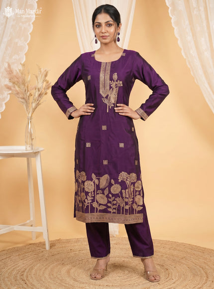 Purple Salwar Suits