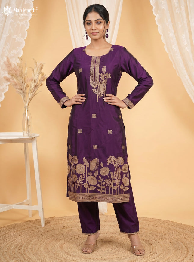 Purple Salwar Suits