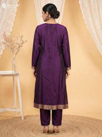 Purple Salwar Suits