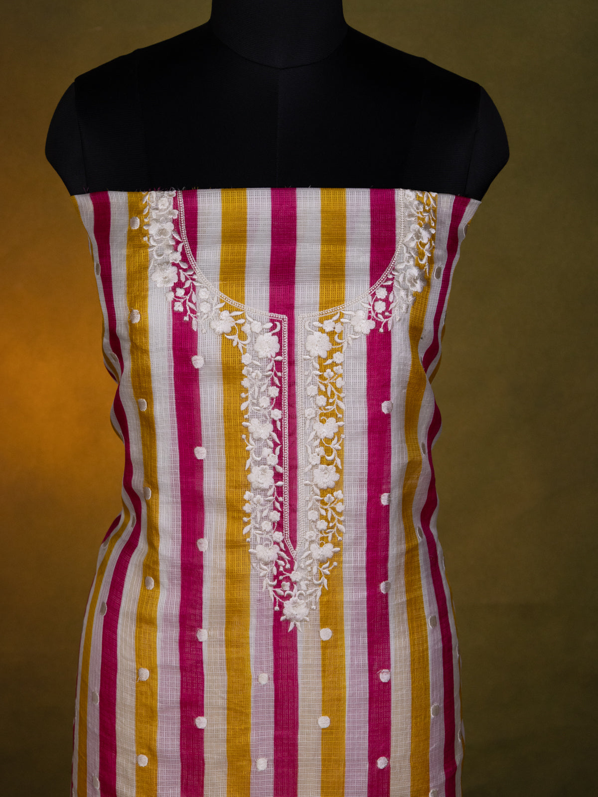 Multicolour Kota Unstitched Suit