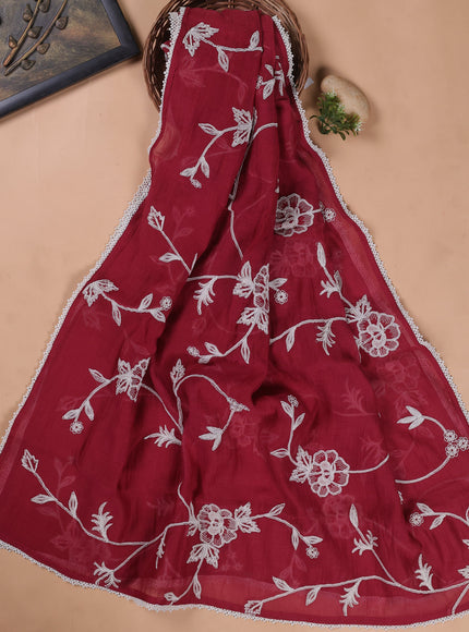 Gazri Pink Mul Chanderi Unstitched Suit